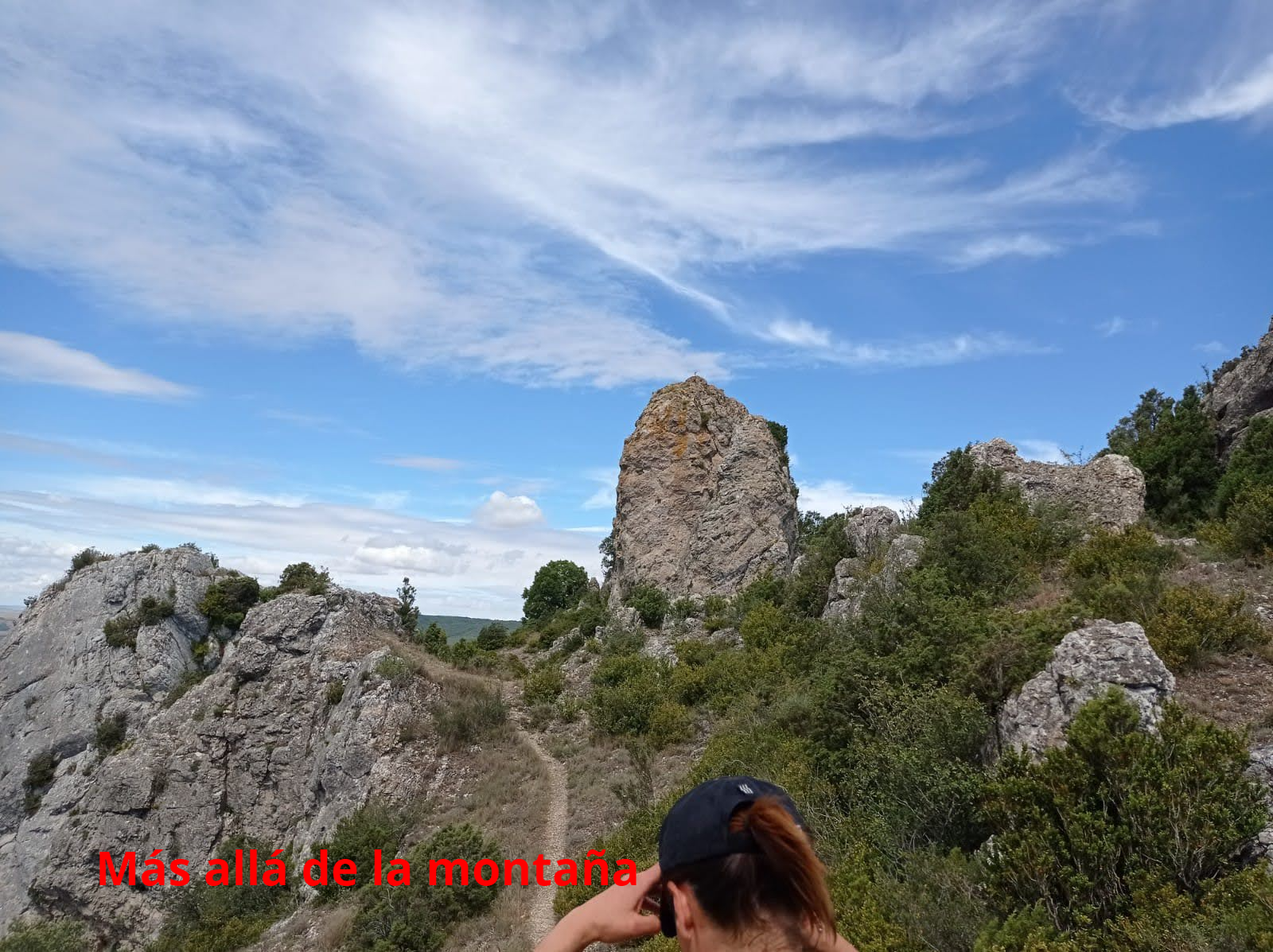 collado de acceso al pico Lengua Occidental