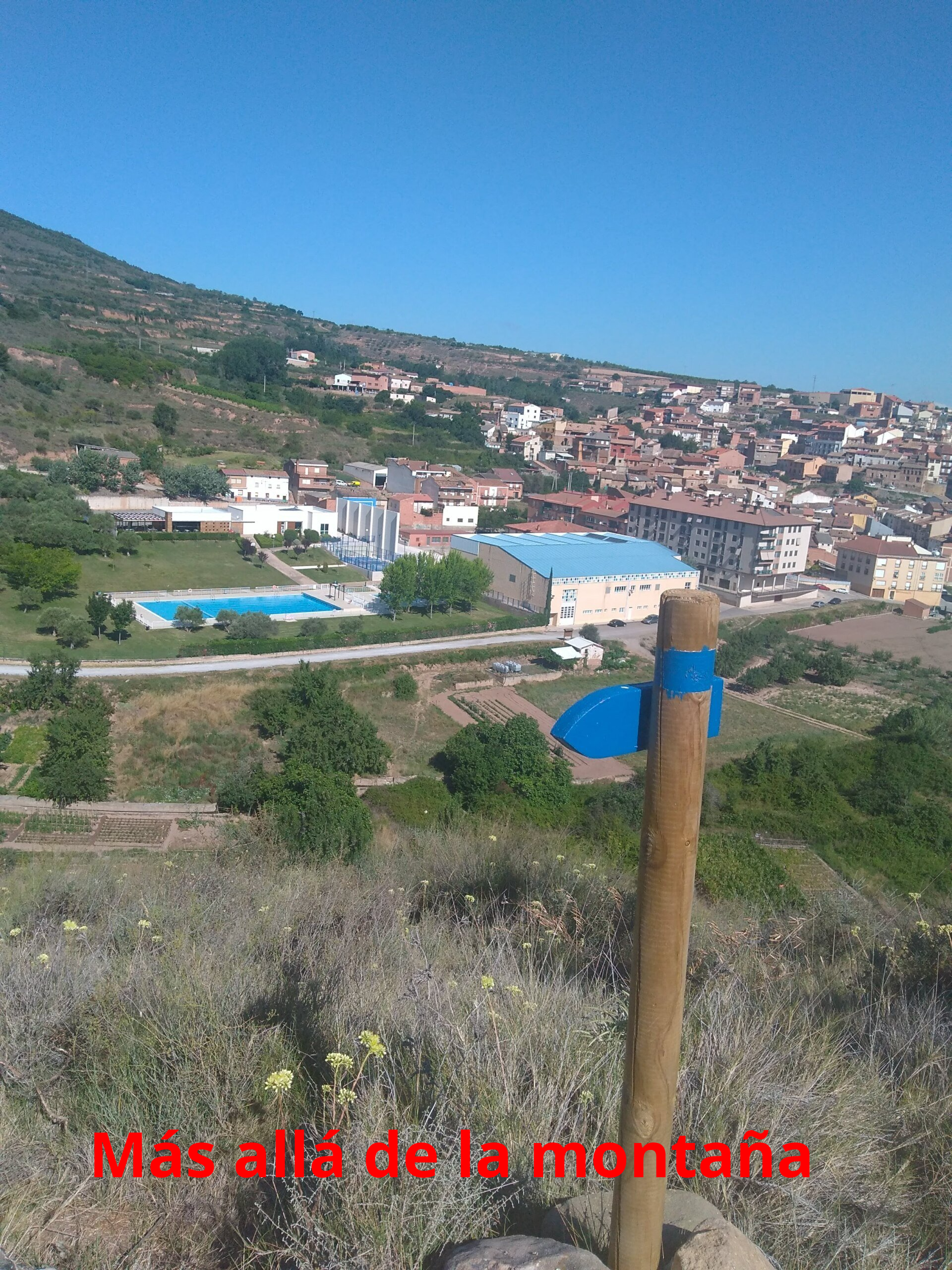 Parte final de del recorrido de la vía ferrata Confinamiento