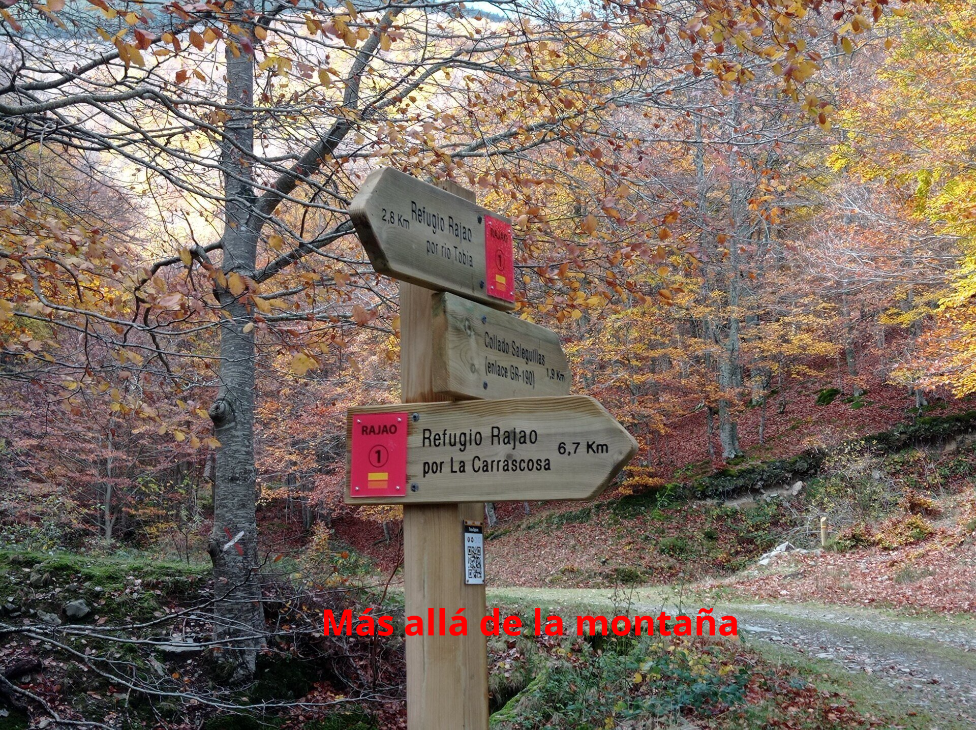 Tres Aguas desvío hacia el refugio