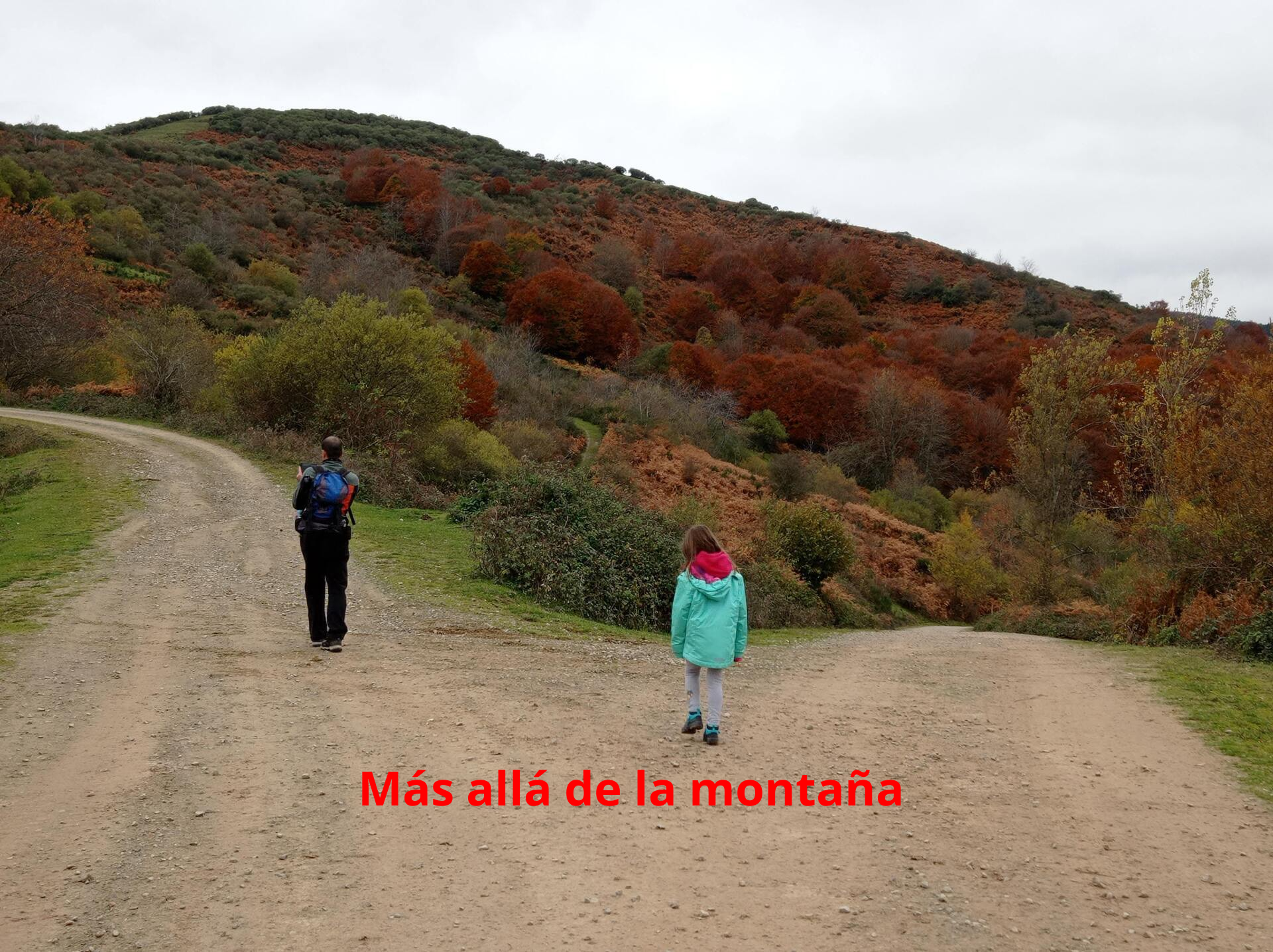 Al poco rato (medio kilómetro) abandonaremos el sendero GR 93 para continuar caminando por una pista que sale hacia la izquierda.
