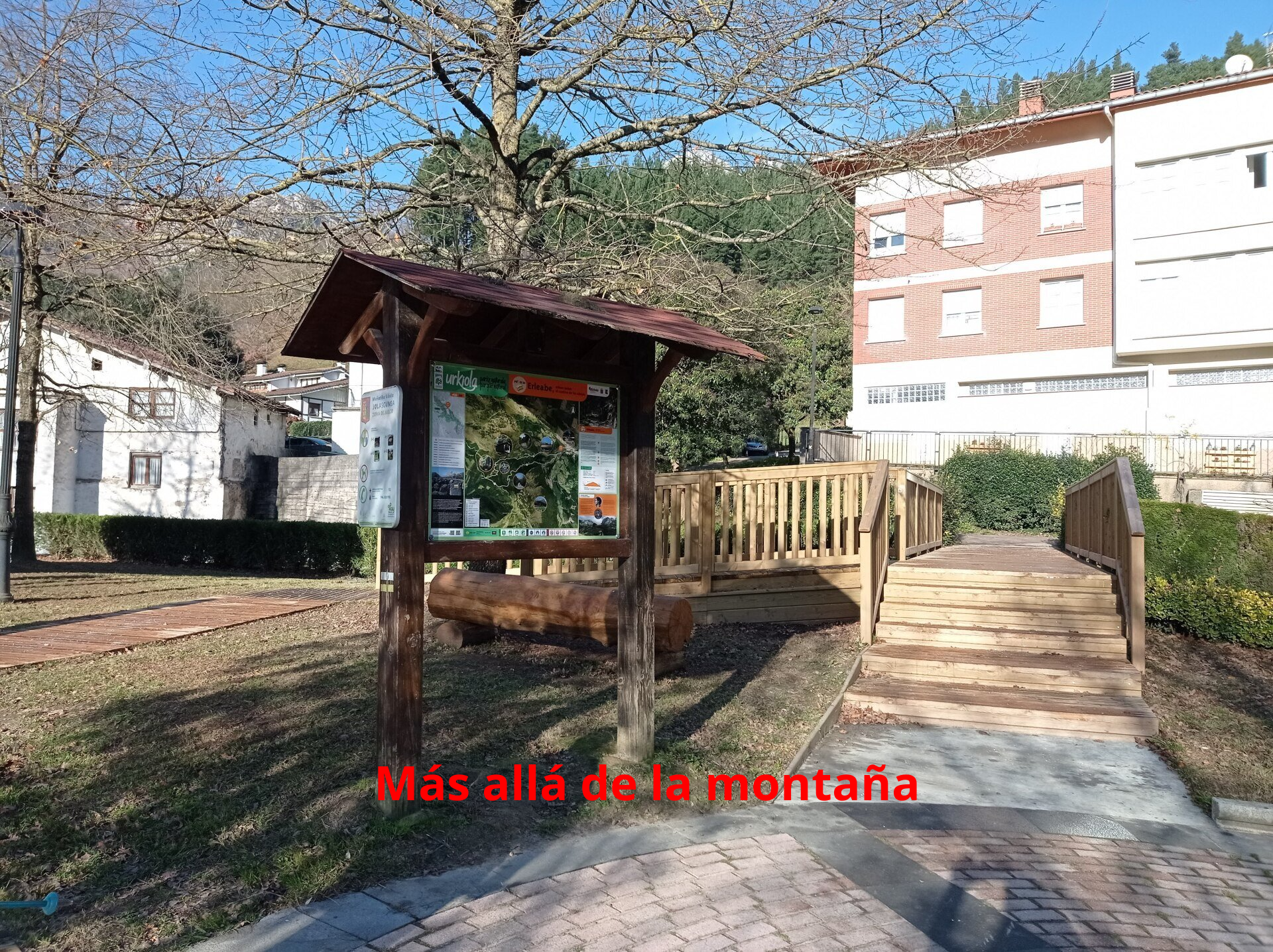 inicio de la ruta a Mugarra