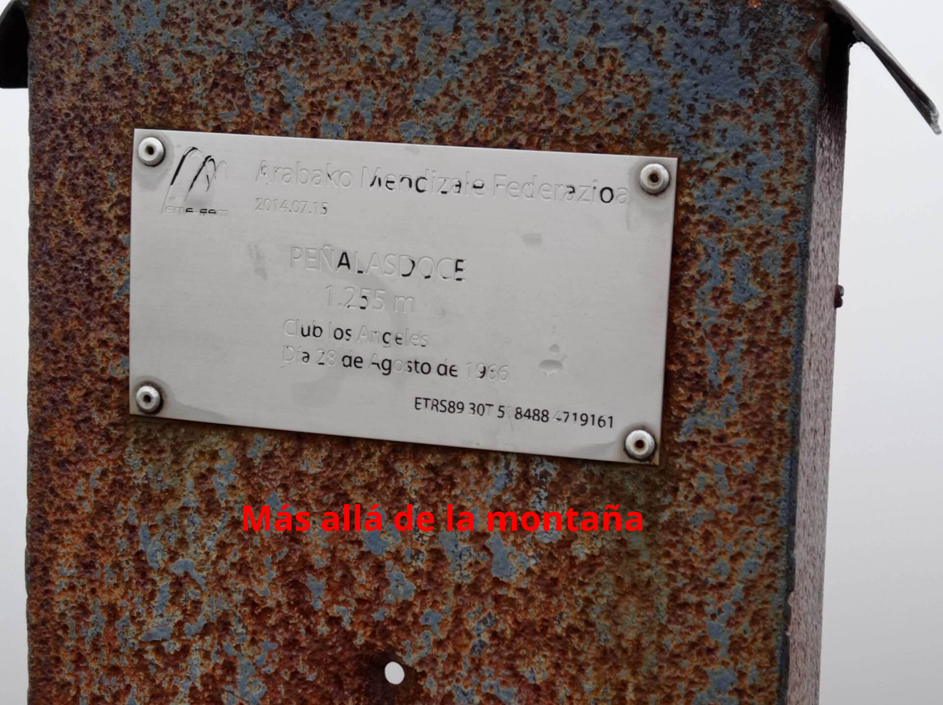 Cima Peña las Doce 1255 m