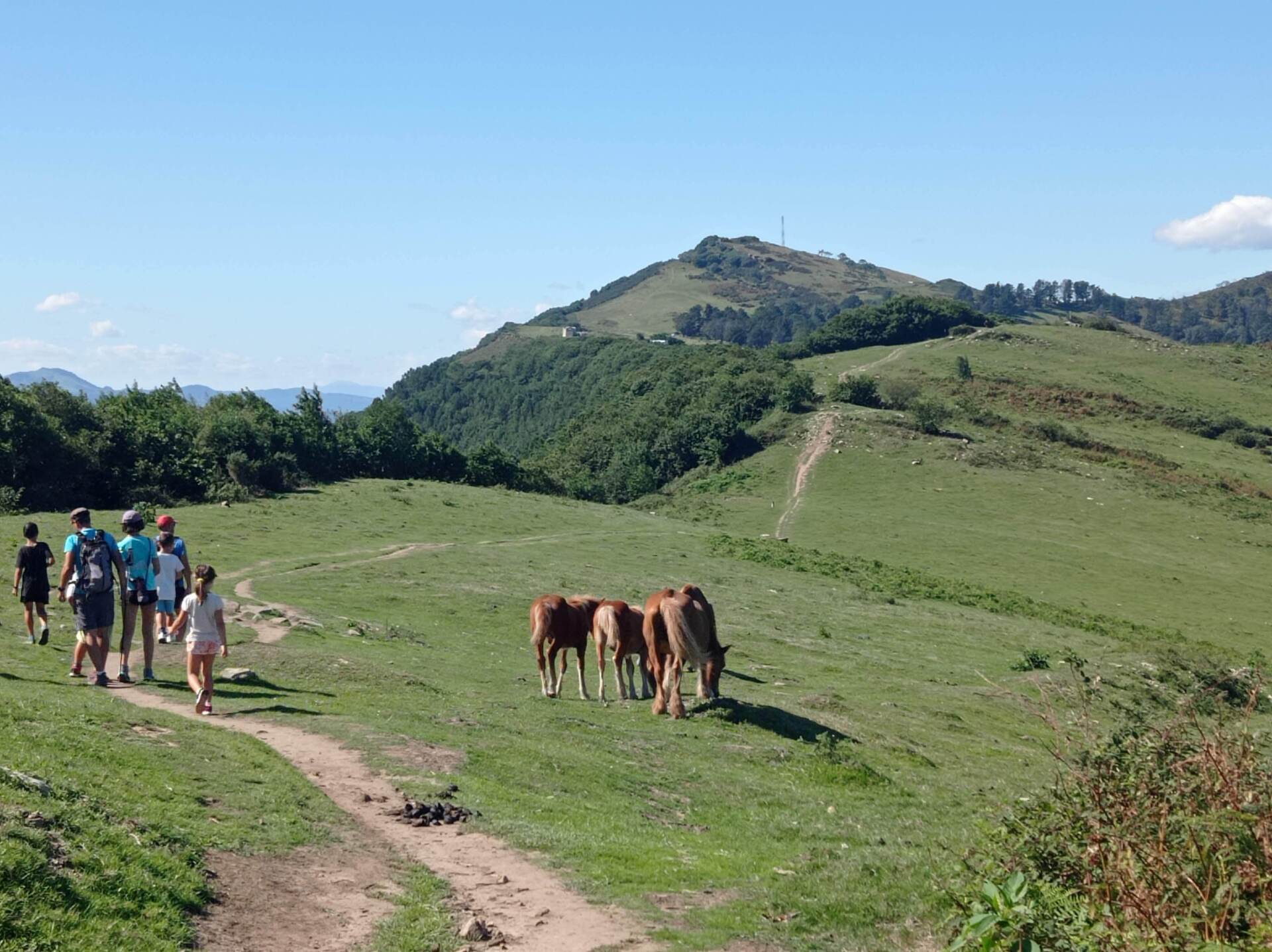 Monte Jaizkibel desde el Santuario de Guadalupe