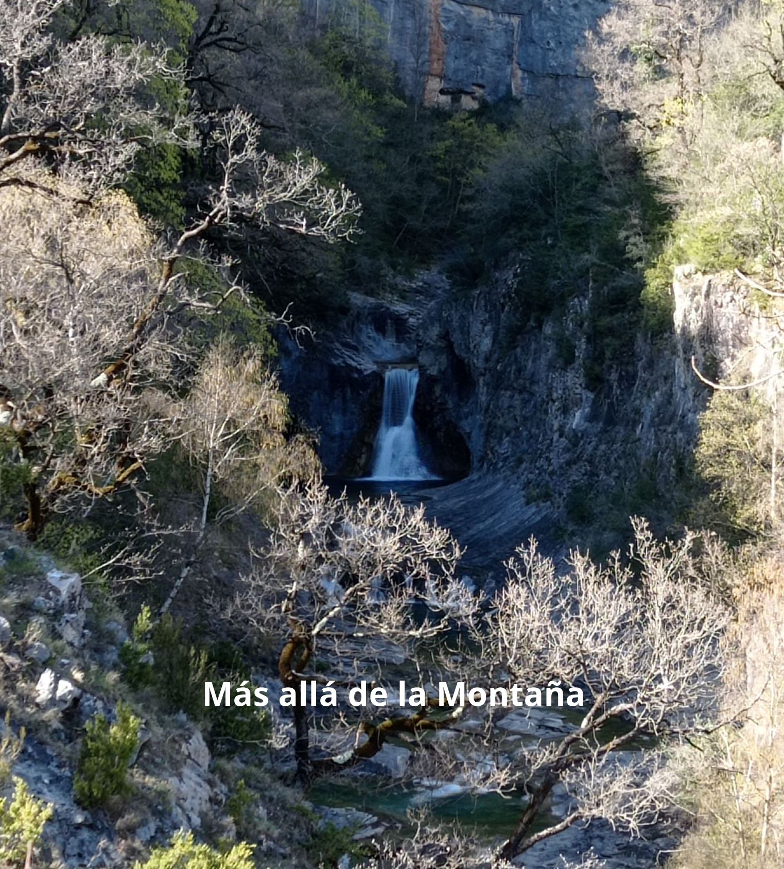 Cascada de la gargante de Escuaín