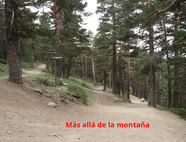 Inicio de la ruta de senderismo del Camino de Schmidt