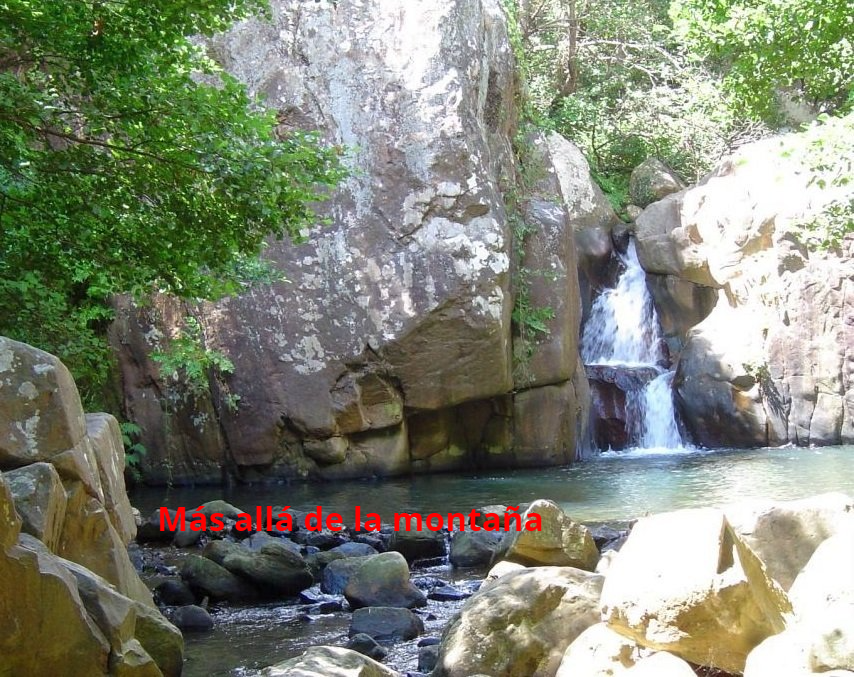 Primera poza del río de La  Miel