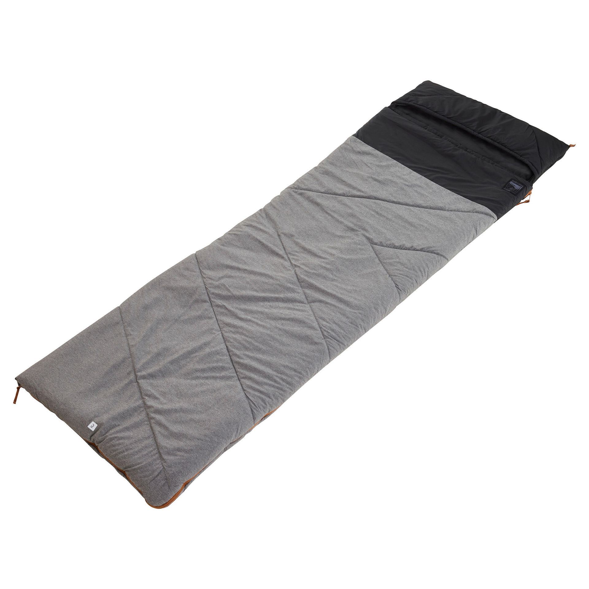 SACO DE DORMIR DE ALGODÓN PARA CAMPING - ARPENAZ 0° ALGODÓN