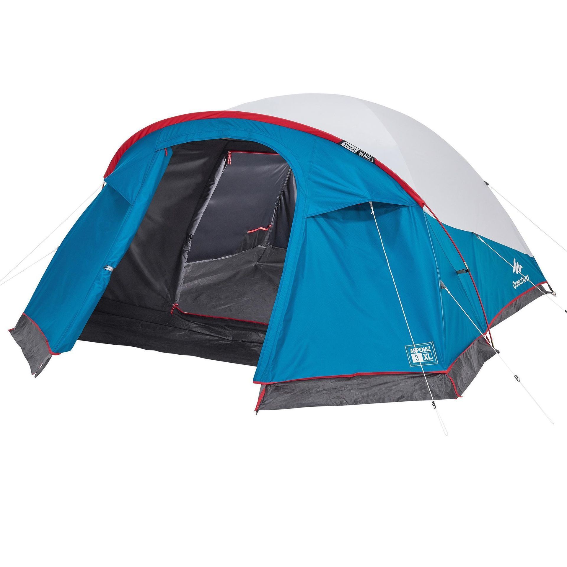 Doble Techo Para Tienda De Campaña Camping Quechua Arpenaz 5.2 Fresh&Black