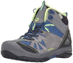 Merrell Capra – Botas de senderismo de cuero para niños