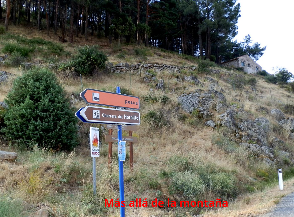 Inicio de la senda del Hornillo