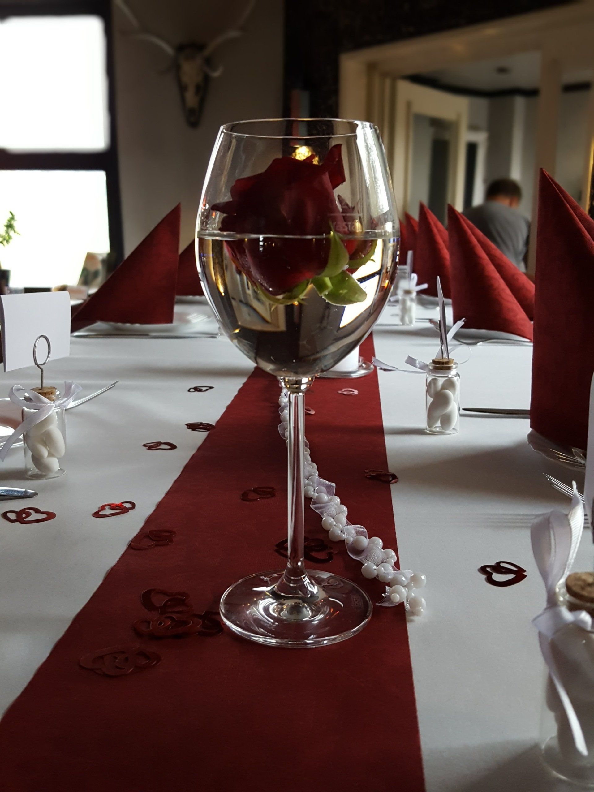 Gedeckter Tisch