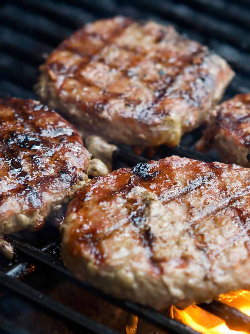 Frisch vom Grill Hausgemachte Burger-patties