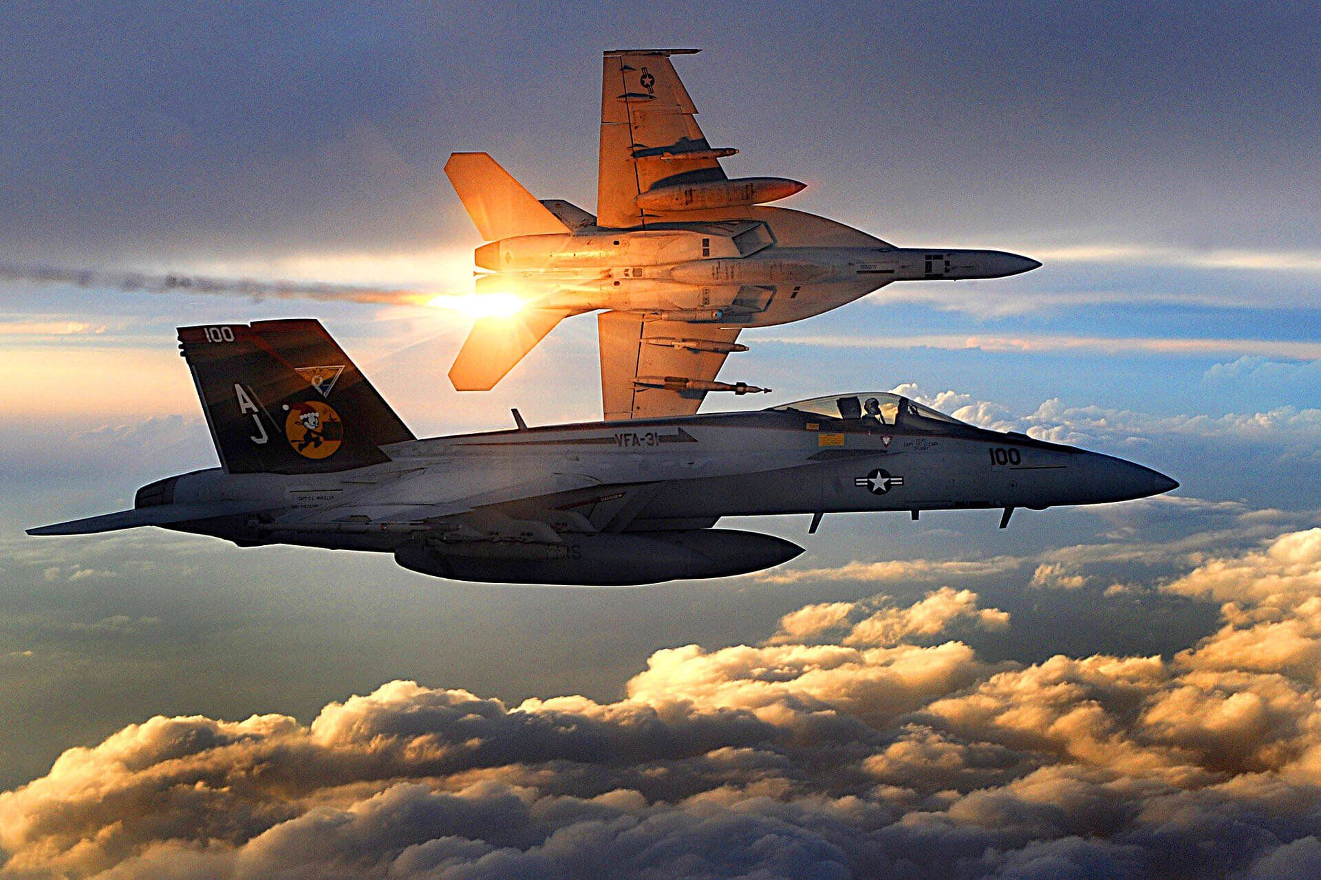 F-18 Themebild (Quelle: www.commons.wikimedia.org) F-18 Themebild