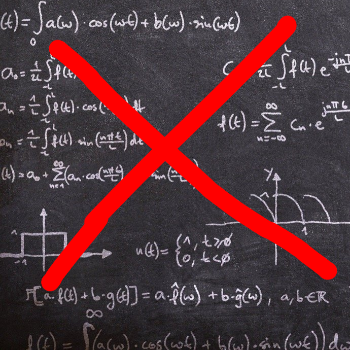 eine Sorge - sowas brauchst Du nicht (Quelle: www.pixaby.de von athree23) Matheformeln