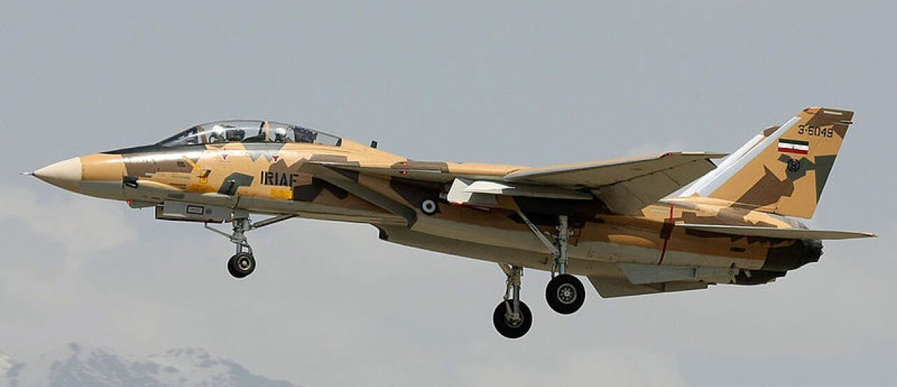 F-14 der iranischen Luftwaffe (Quelle: www.wikipedia.org) F-14 Iranische Luftwaffe