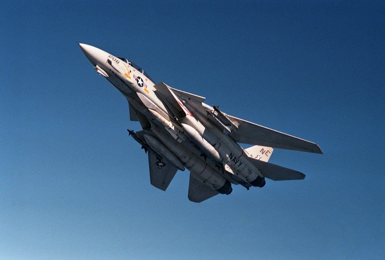 F-14 im Überflug (Quelle: wikipedia.org). f-14_ueberflug
