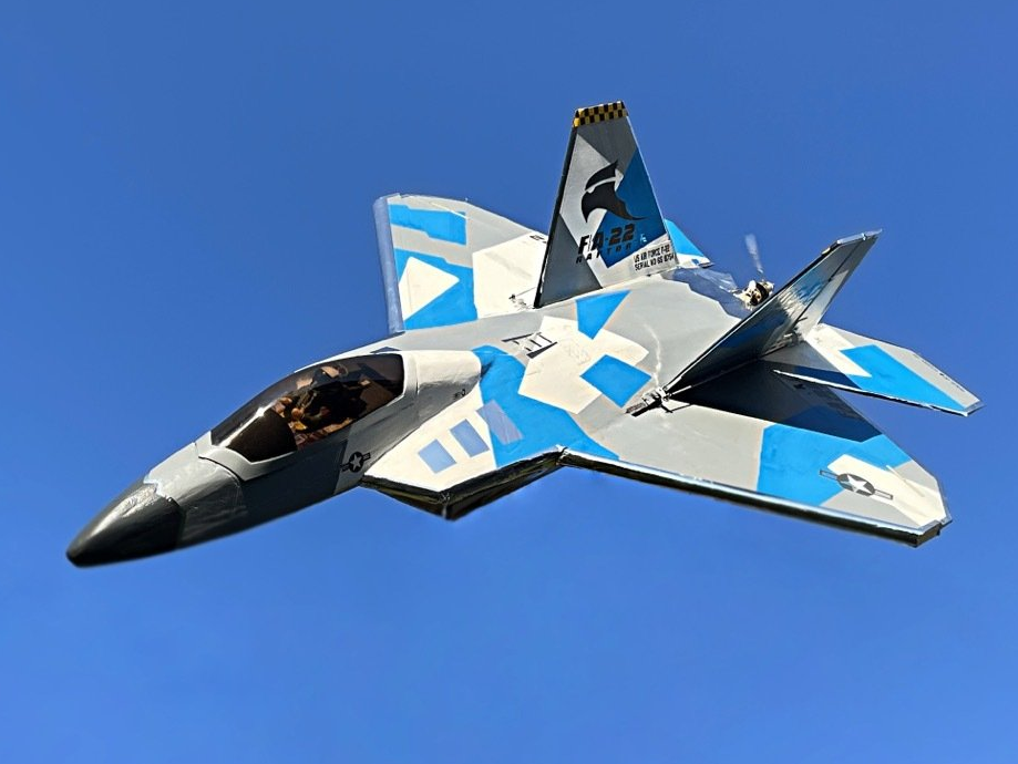 Depronjets Modellflugzeug F-22 aus 6mm Depronplatten