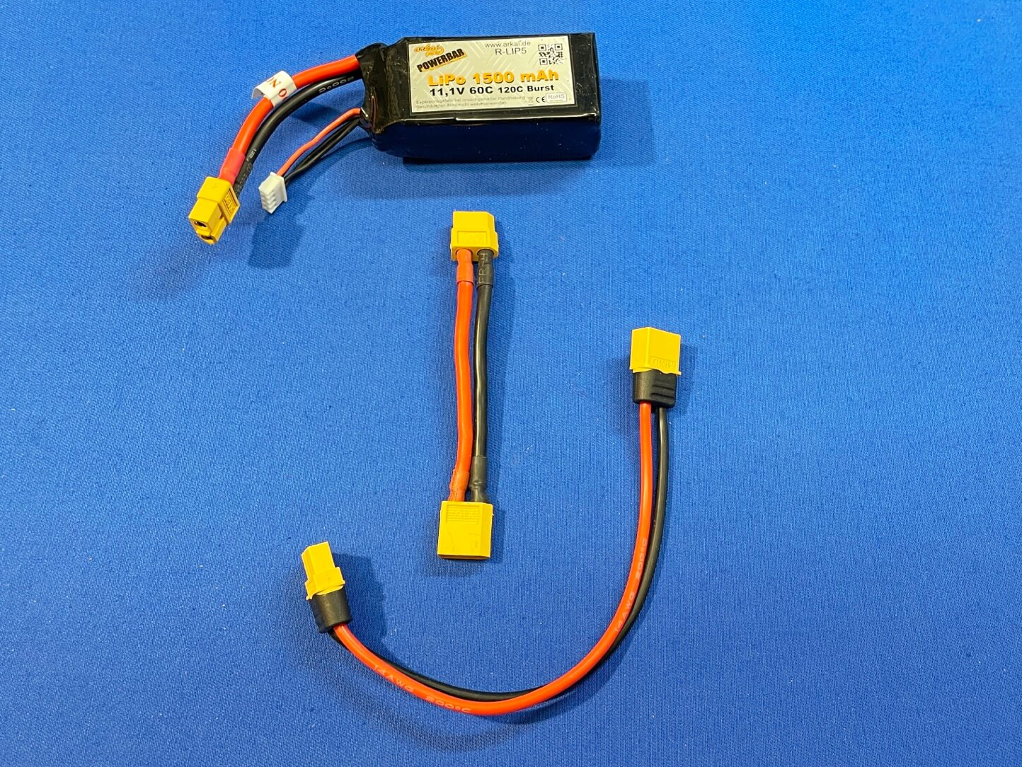 Verlängerungen in beliebigen Längen zwischen LiPo und Regler/ESC