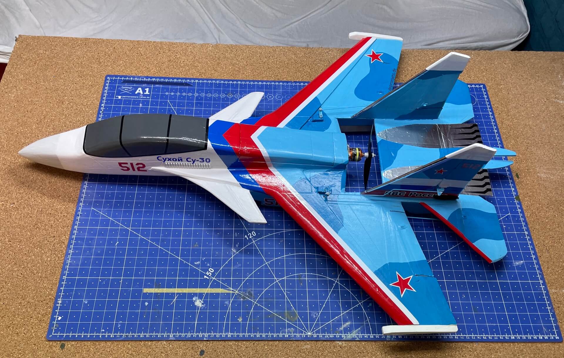 So sah das Modell früher aus... Detailansicht