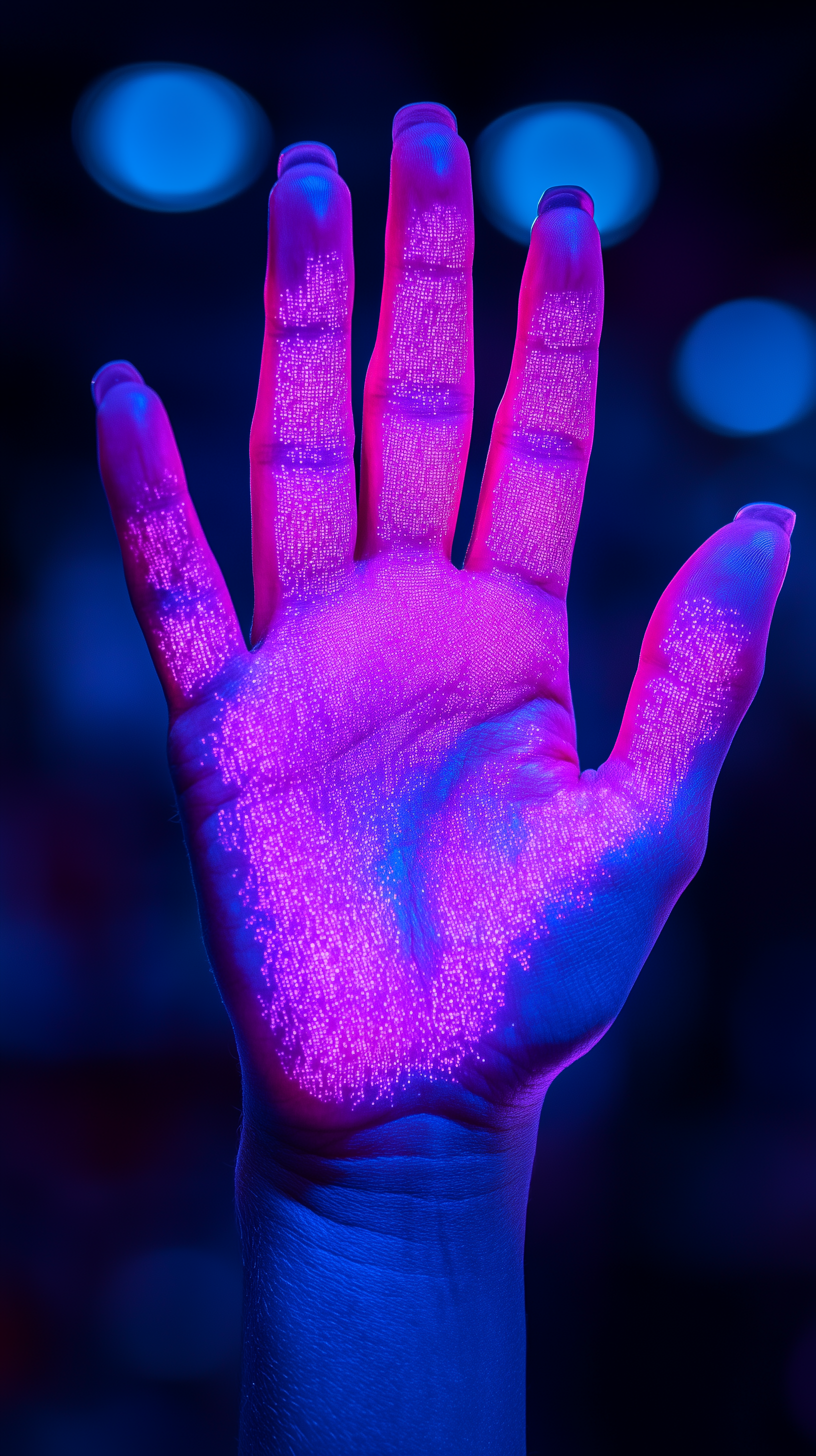 paying with hand