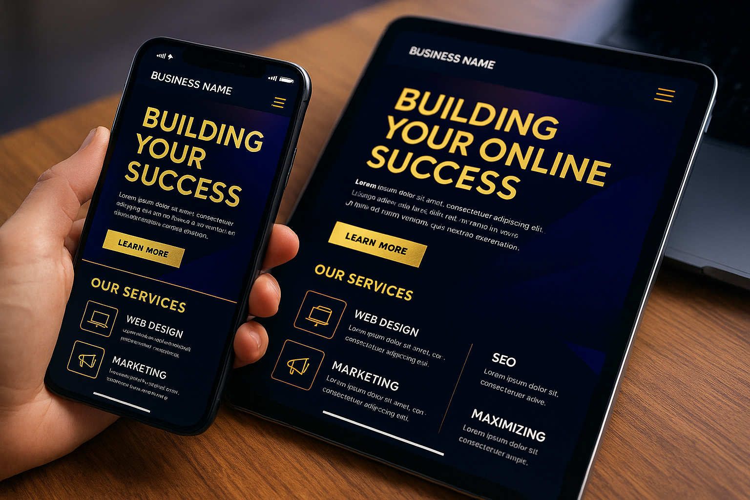 mobile website