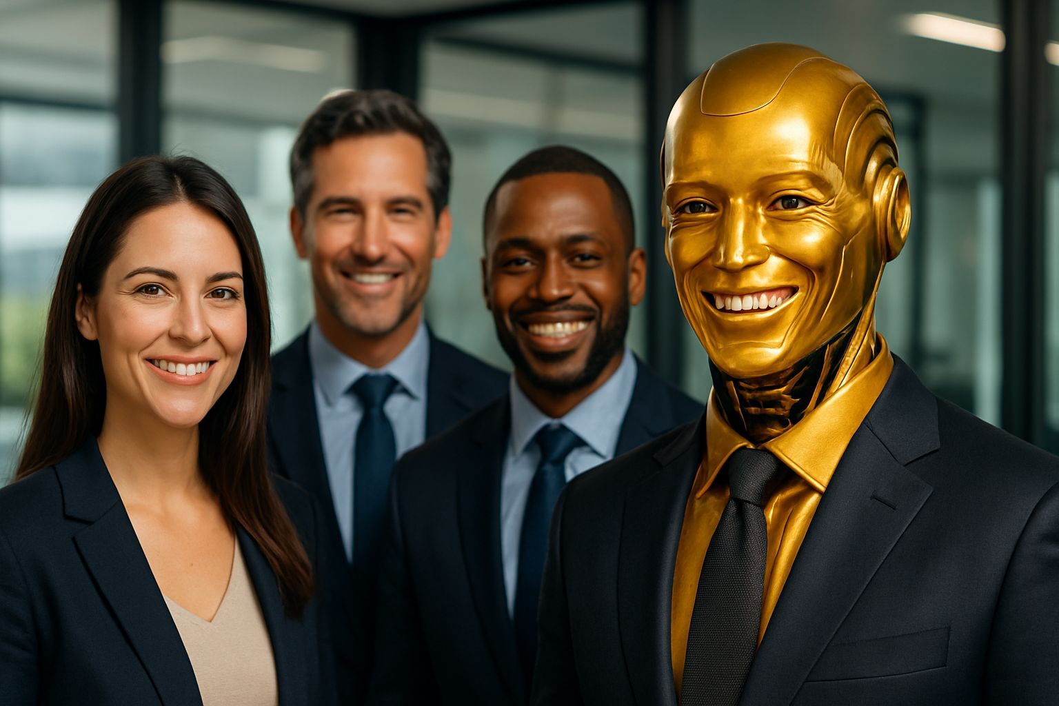 ai and human office