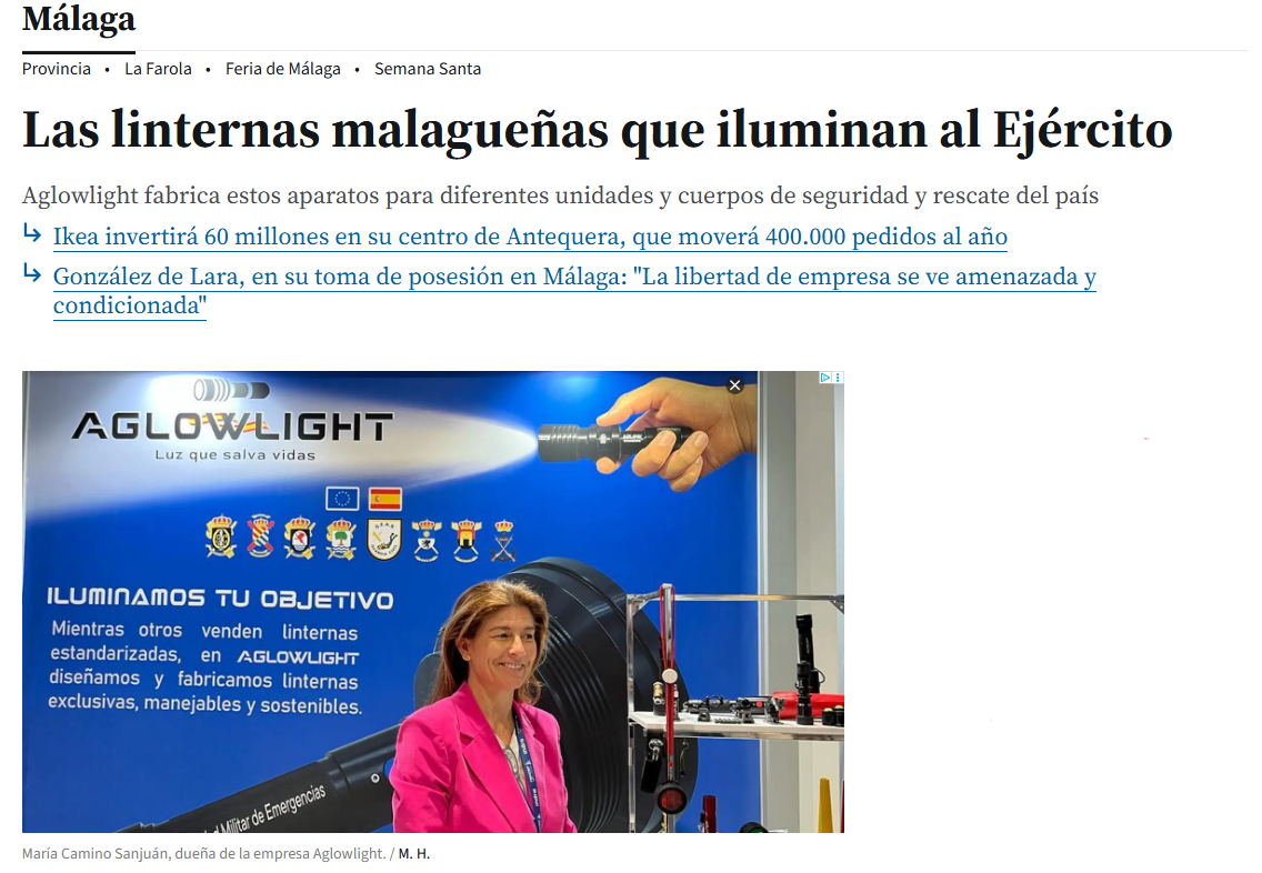 Noticias de Aglowlight en Málaga Hoy AGLOWLIGHT - Noticias - Málaga Hoy