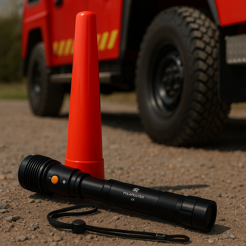 Desarrollada con el Ejército de Tierra, esta linterna táctica para vehículo garantiza operatividad continua gracias a su triple sistema de alimentación: carga en red, carga directa en vehículo y baterías extraíbles intercambiables al instante