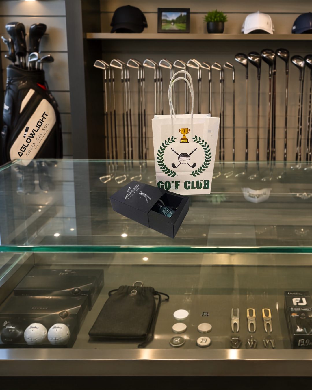Linterna golf TADEO PRO regalo corporativo tienda Linterna TADEO PRO AGLOWLIGHT en tienda de golf