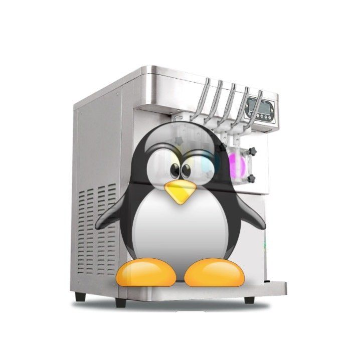 Softeismaschine 3 + 2 Sorten Softeismaschine 3 + 2 Sorten