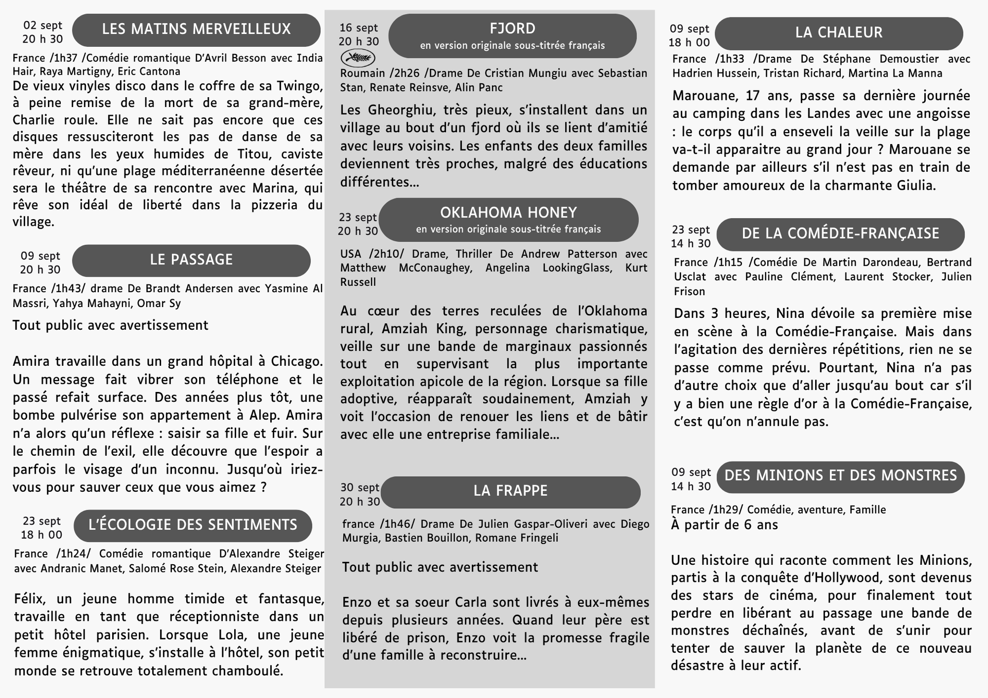 Verso Roquefort septembre
