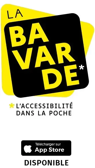 Logo application La Bavarde