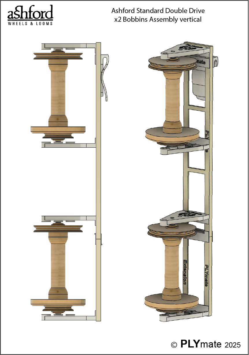 PLYmate for Ashford Bobbins
