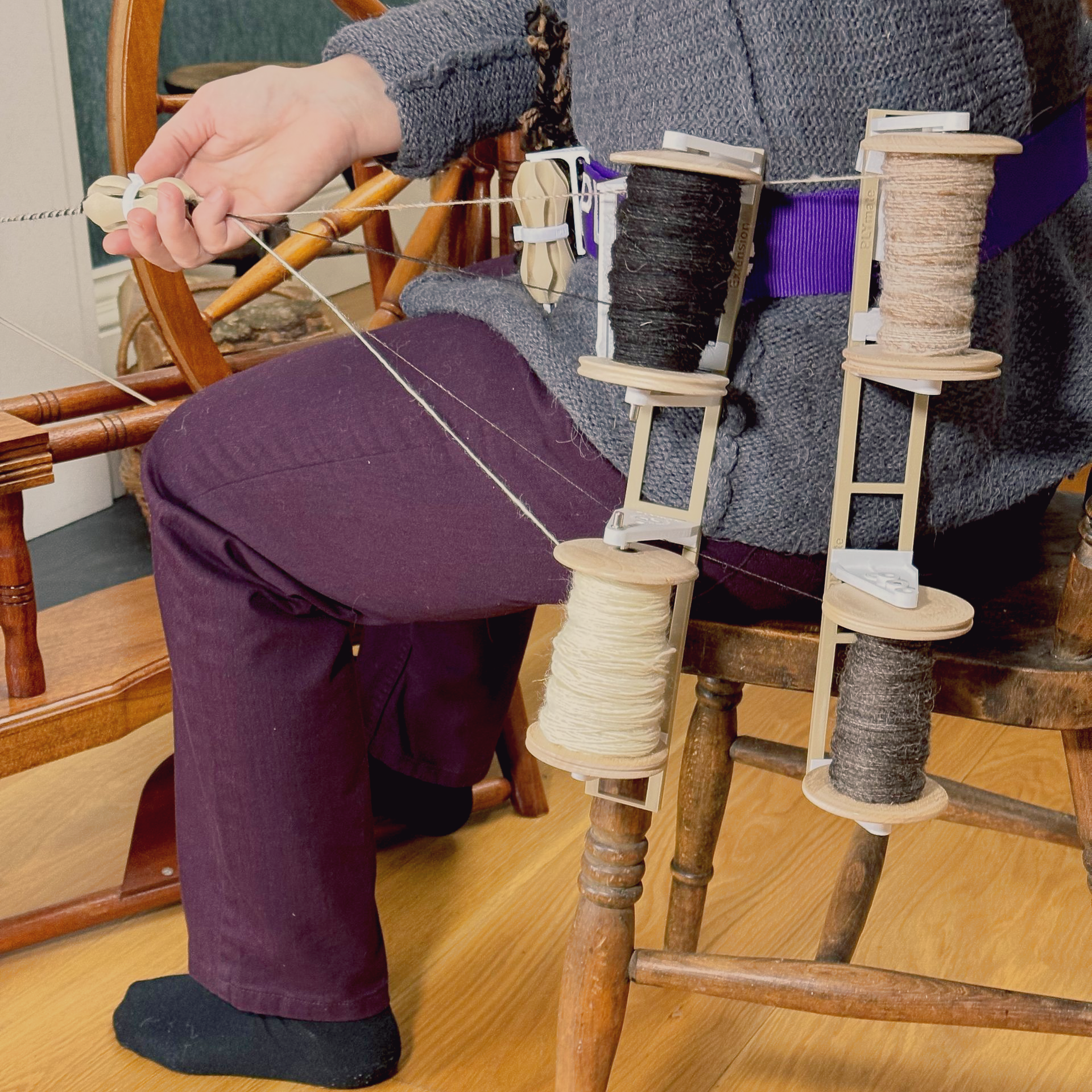 iPLY makes plying yarn easy