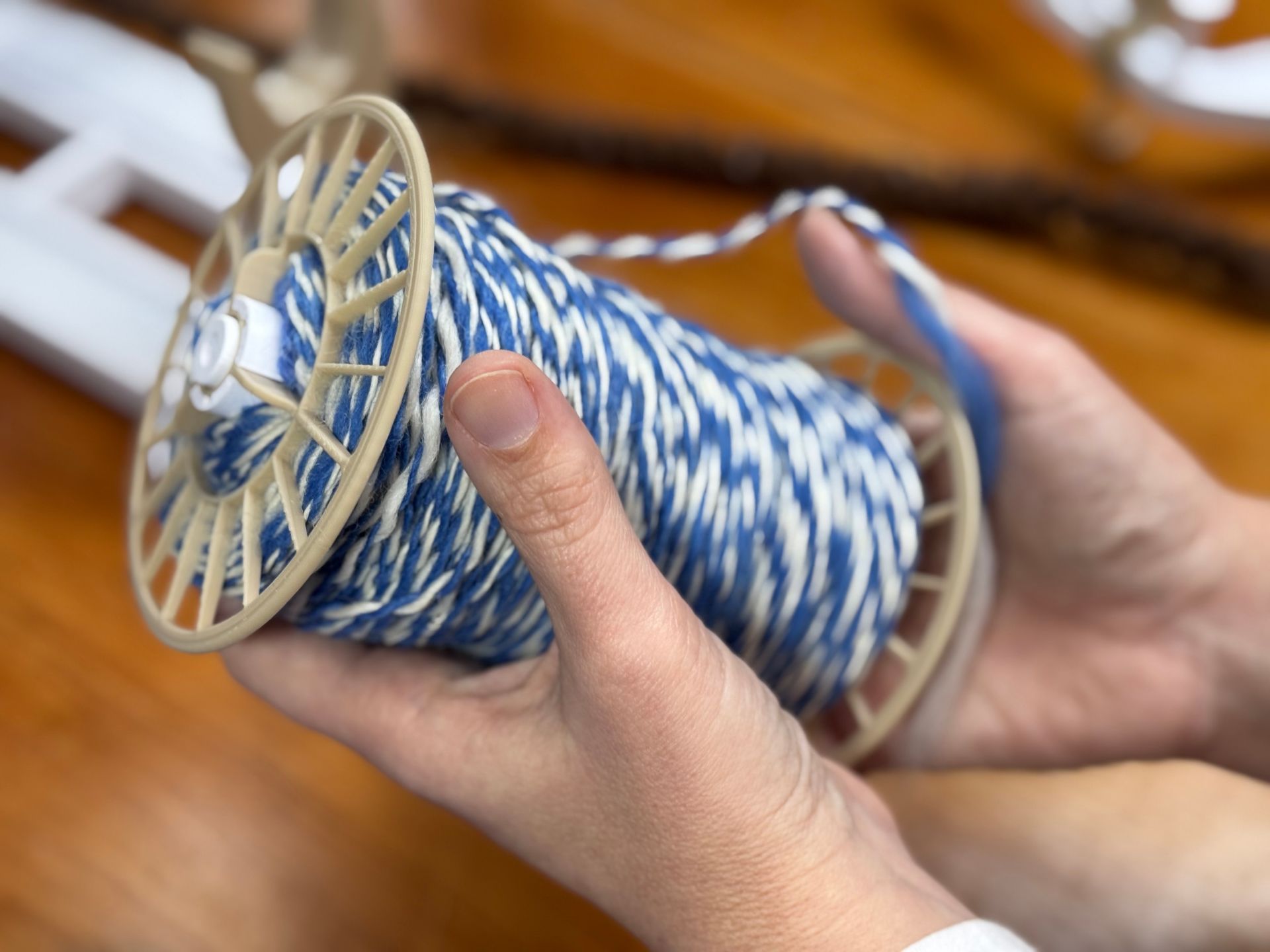 iSPIN JUMBO BOBBIN Large Quantity of Yarn