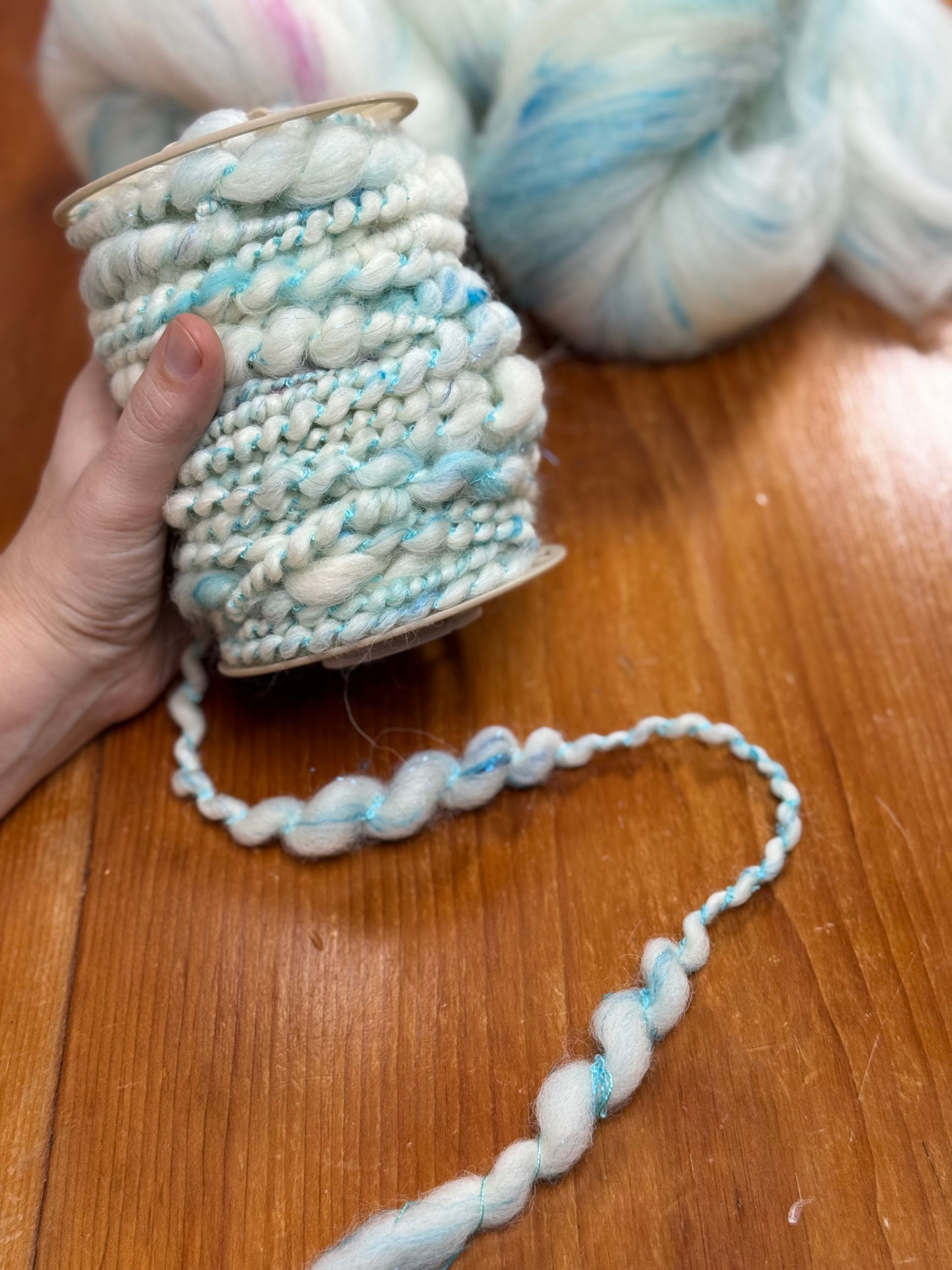 iSPIN JUMBO great for ART Yarn