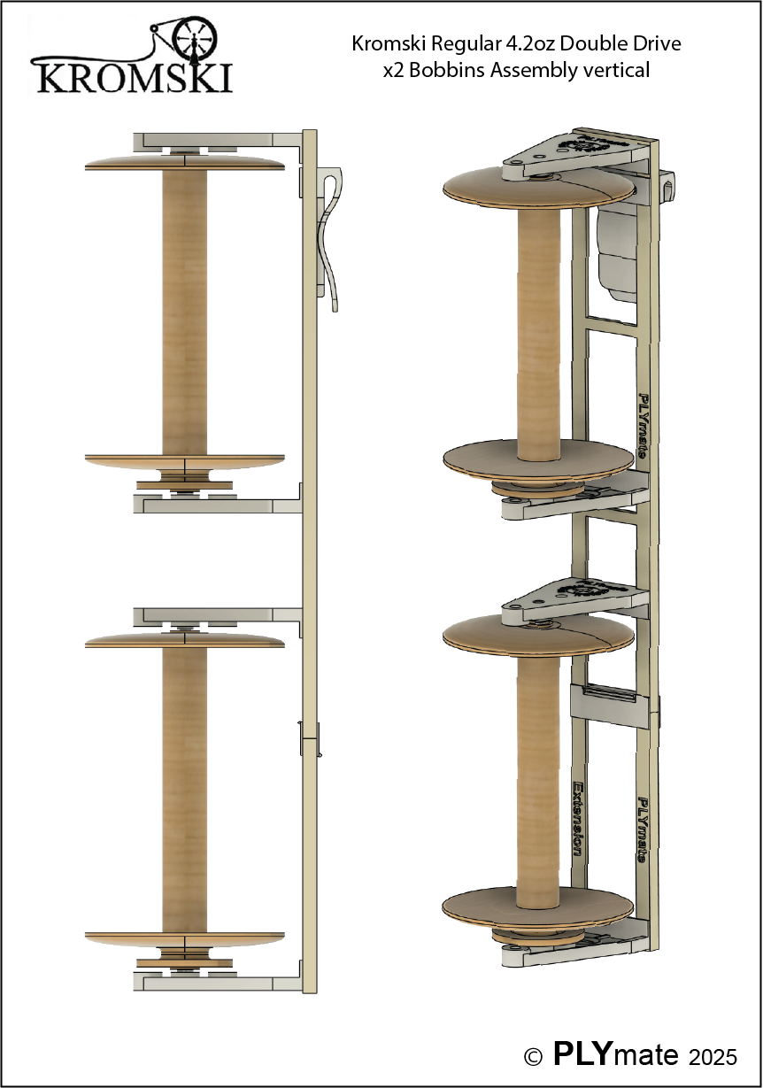 PLYmate for Kromski Bobbins
