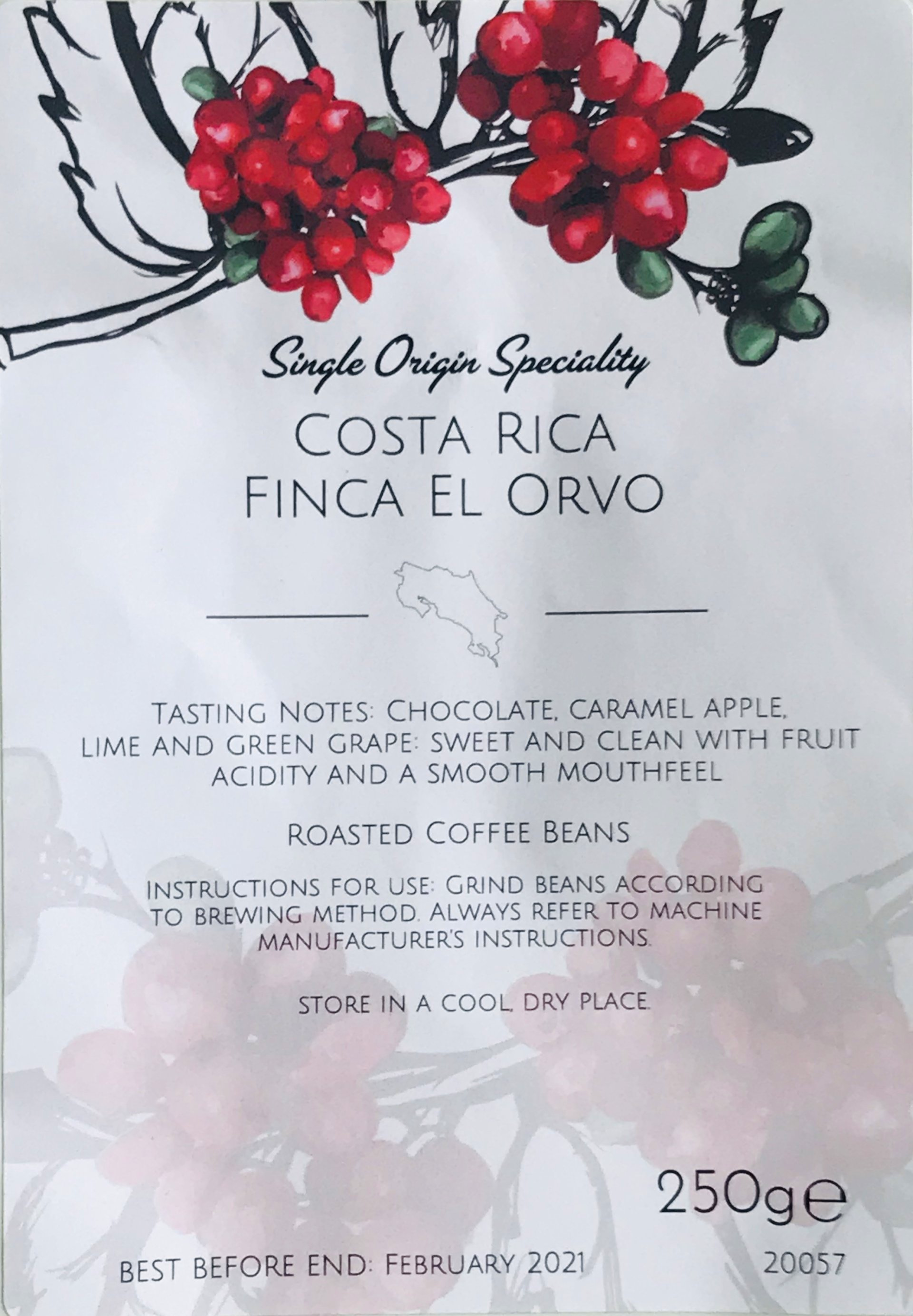 For more information on this speciality coffee from Costa Rica follow this link Speciality coffee beans