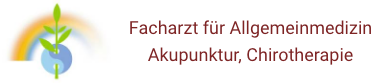 Facharzt für Allgemeinmedizin Akupunktur, Chirotherapie-LOGO