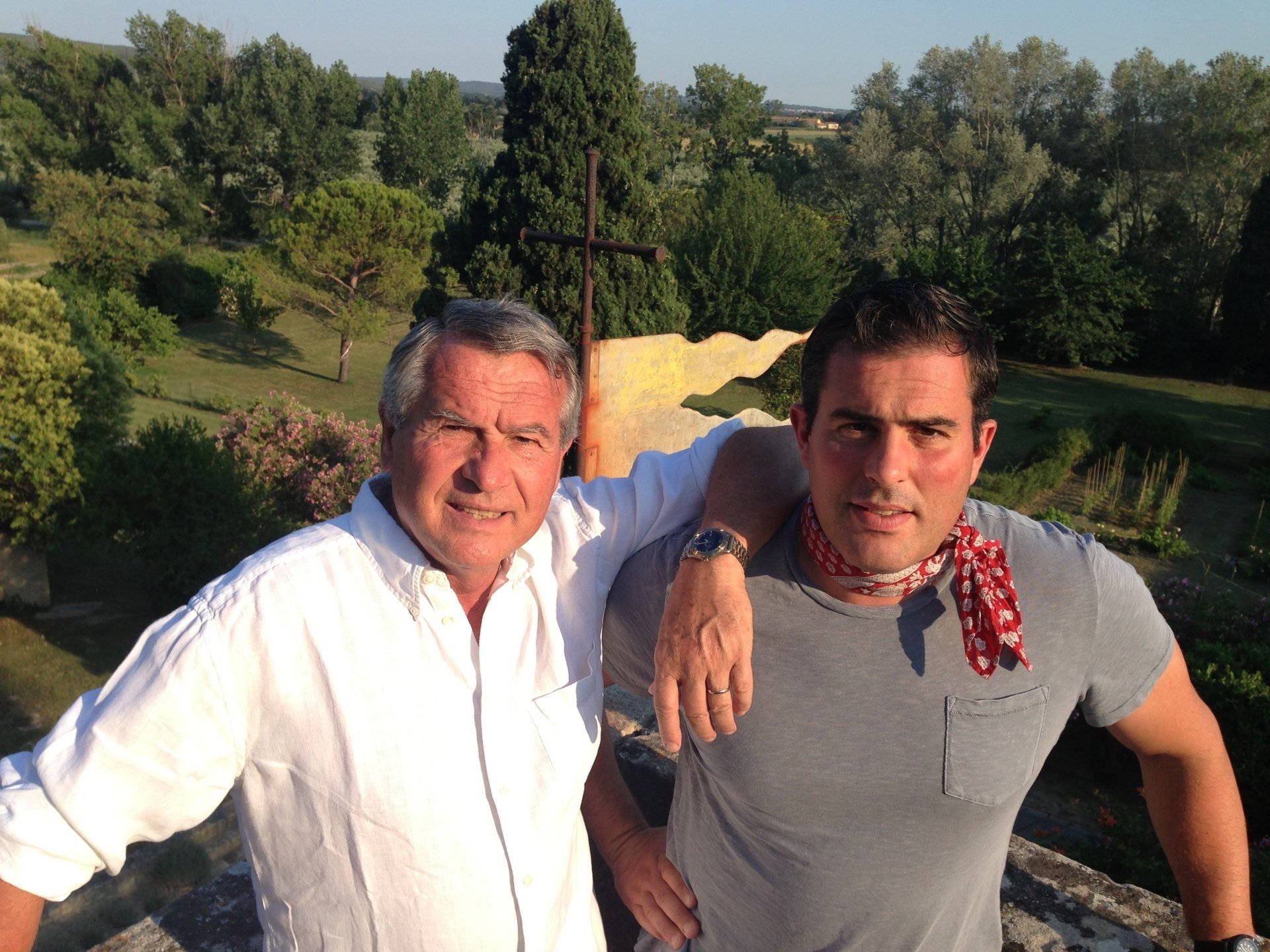 Bernard et Antoine Foron, producteurs