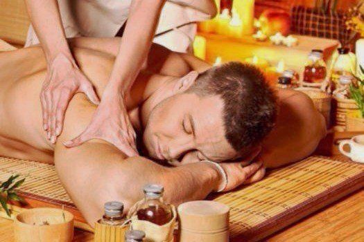 Rücken Massage