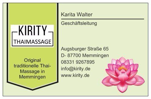 Thai Massage in Memmingen