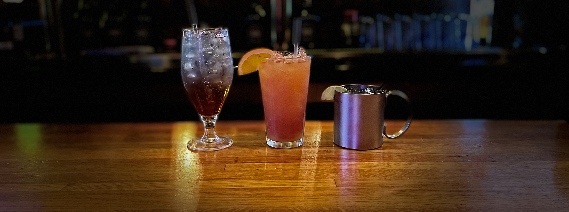 specialty cocktail menu