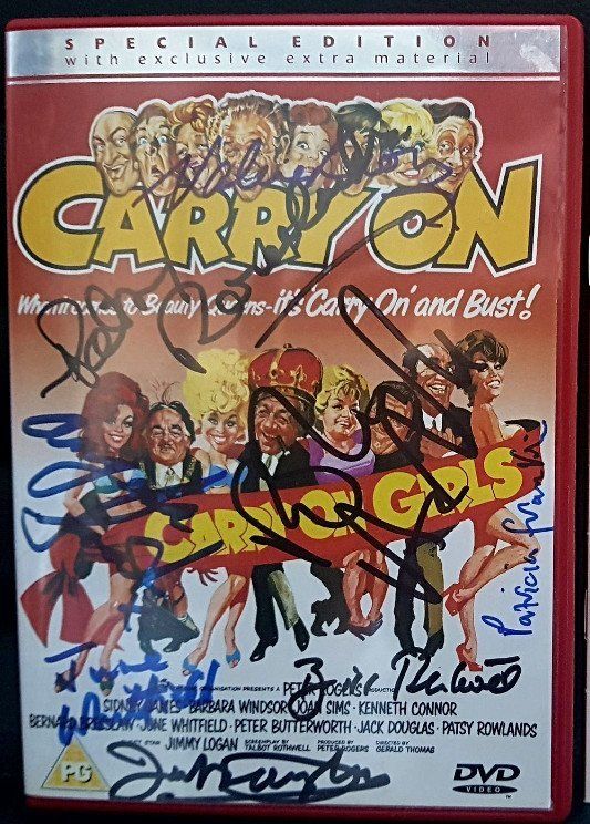 Carry On Girls Signed