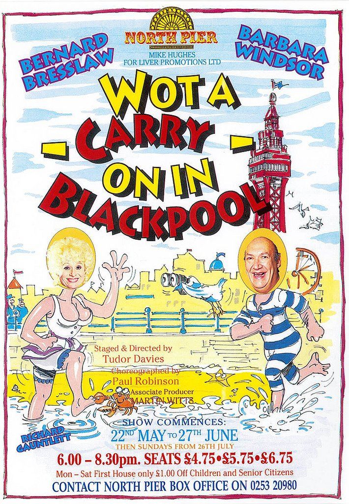 Wot A Carry On in Blackpool