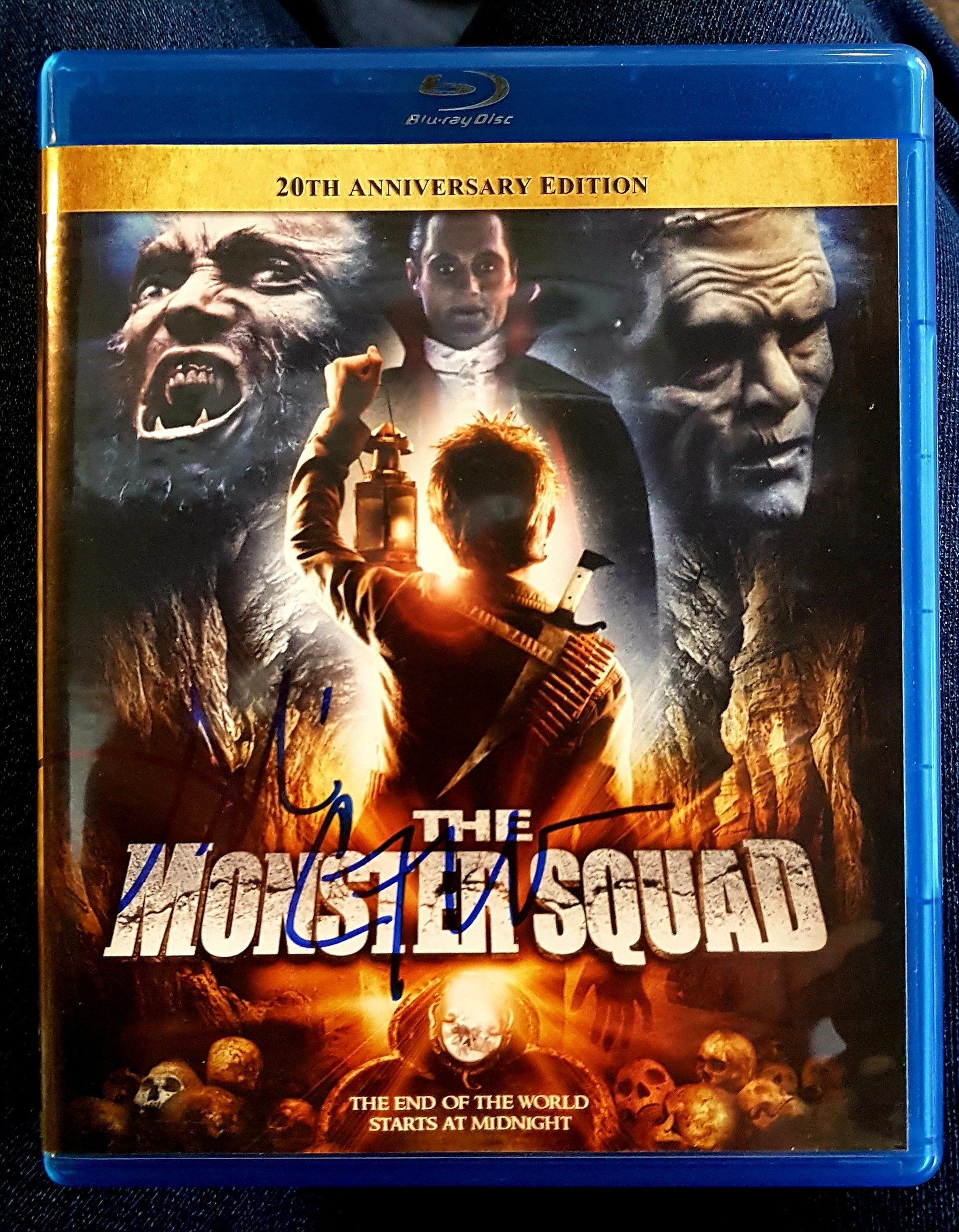 The Monster Squad (1987) Signed by Andre Gower.