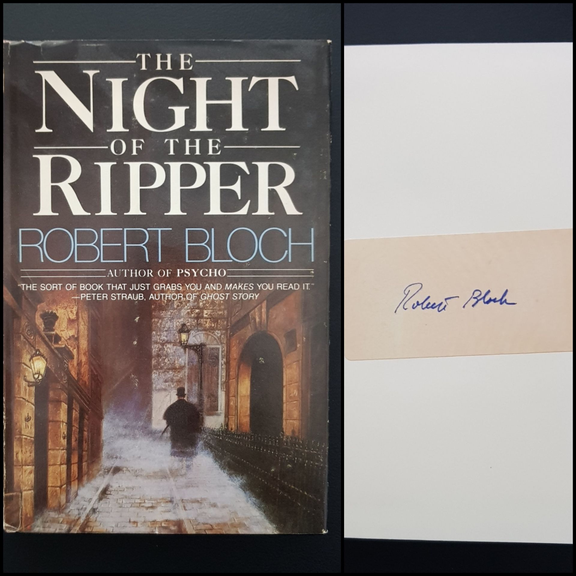 'Night of the Ripper' by Robert Bloch - Signed