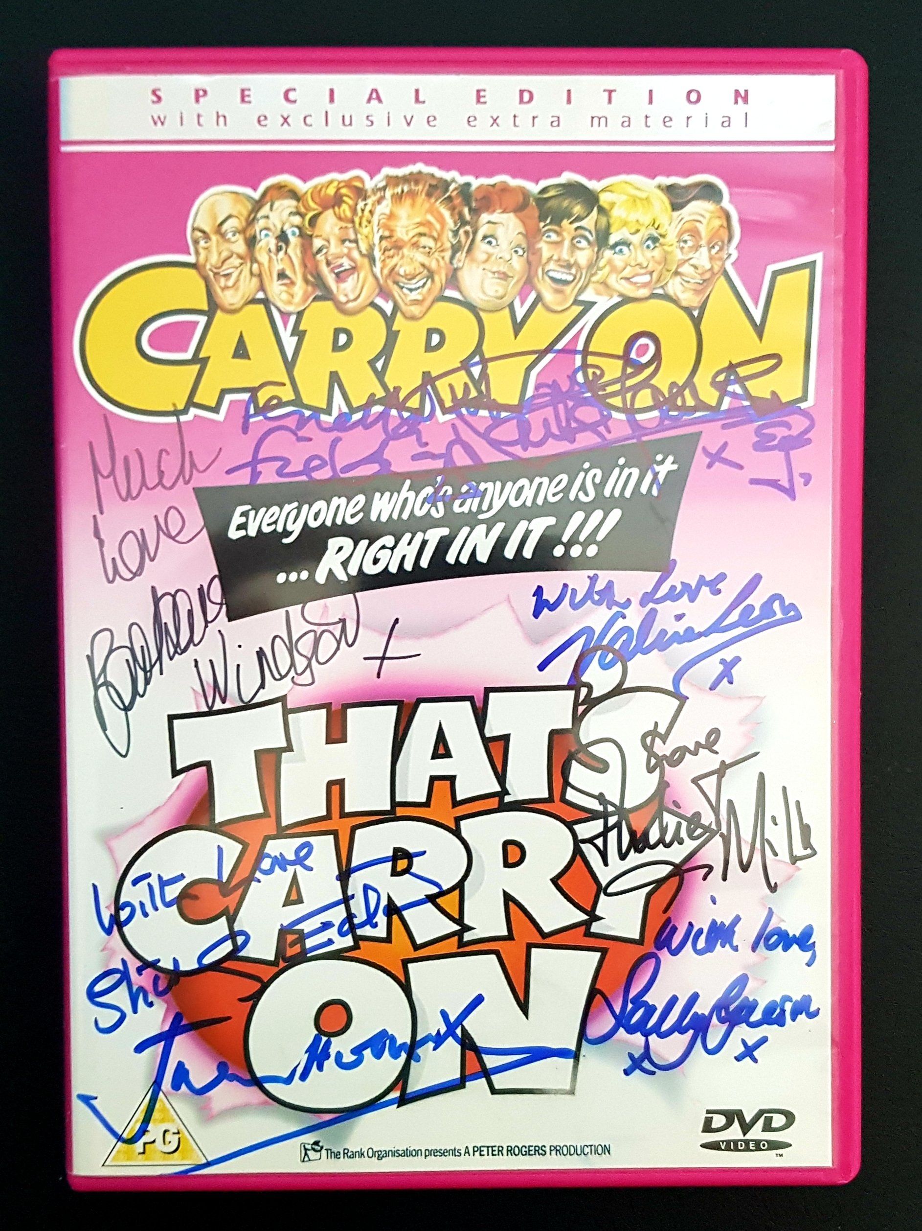 That's Carry On signed