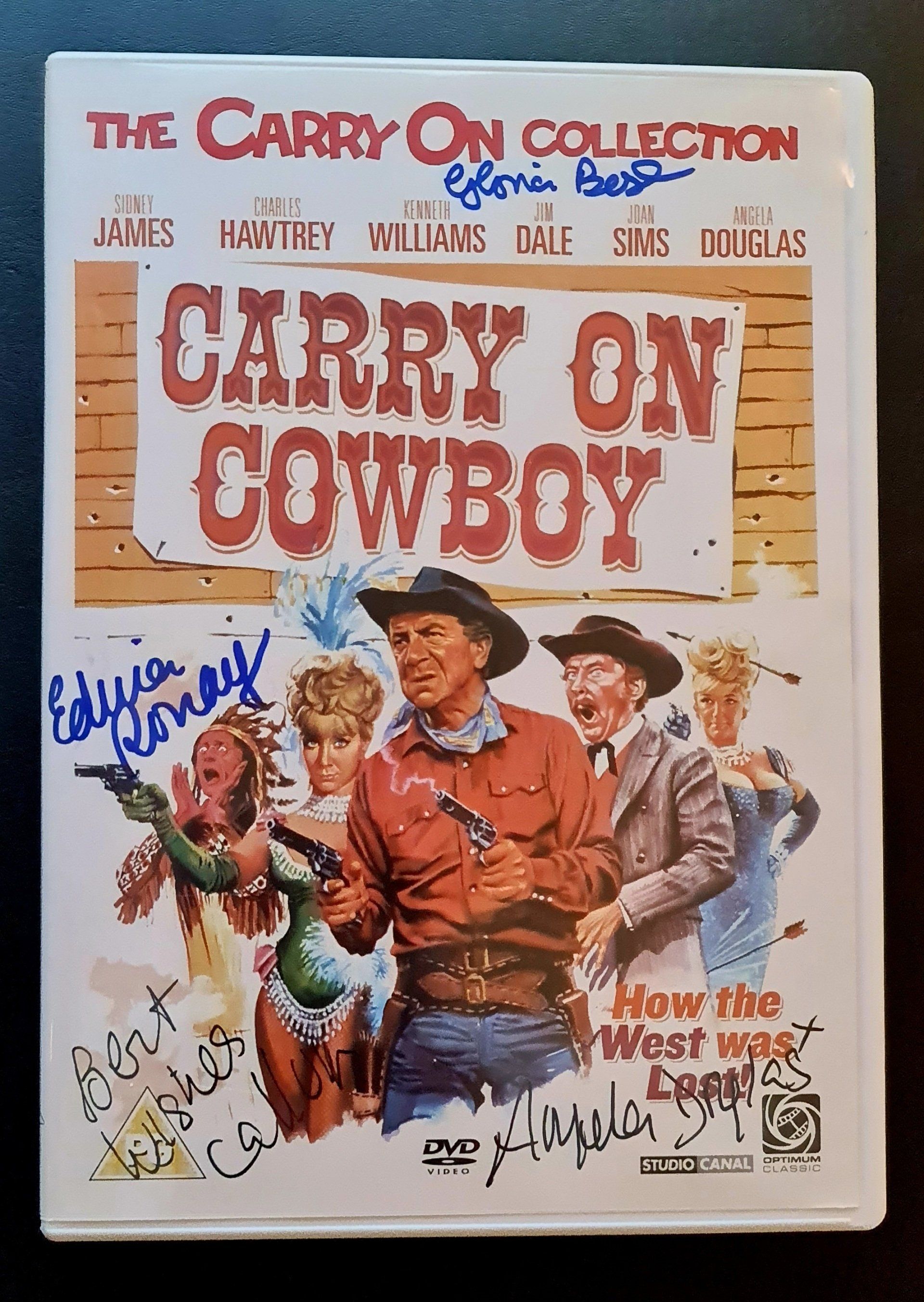 Gloria Best signed Carry On Cowboy