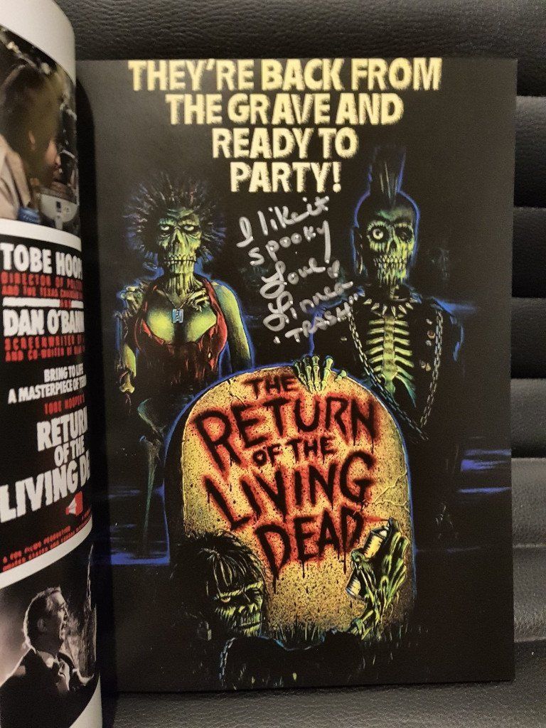Return of The Living Dead Signed